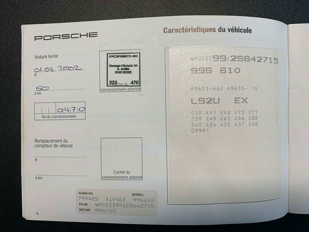 Porsche 996 Carrera 4