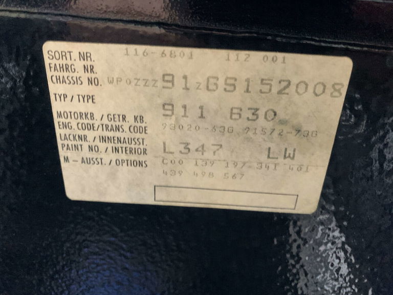 Porsche 911 Carrera 3.2