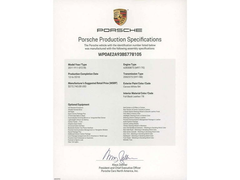 Porsche 997 GT2 RS