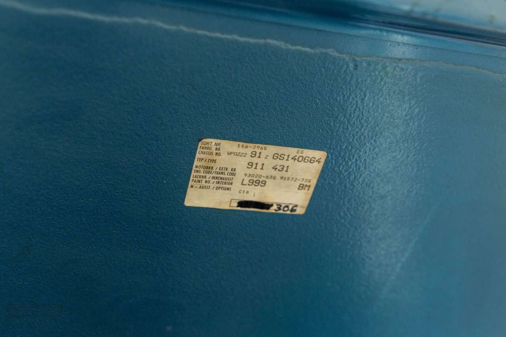 Porsche 911 Carrera 3.2 Supersport