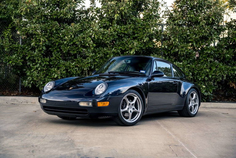 Midnight Blue 1996 Porsche 993 C2 6 speed manual for sale