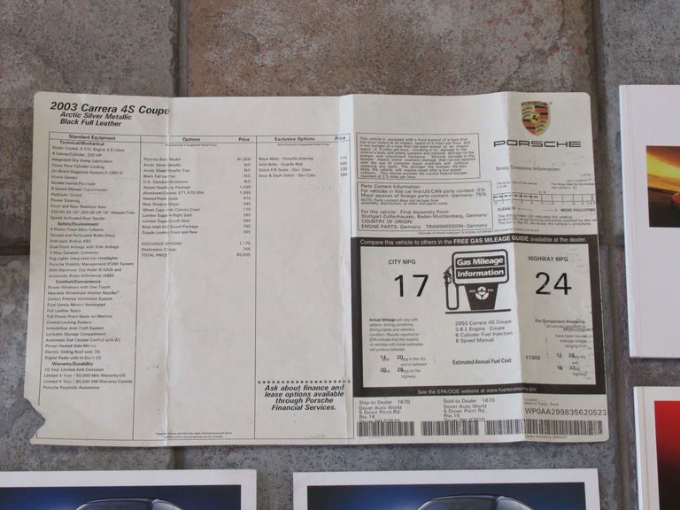 Porsche 996 Carrera 4S