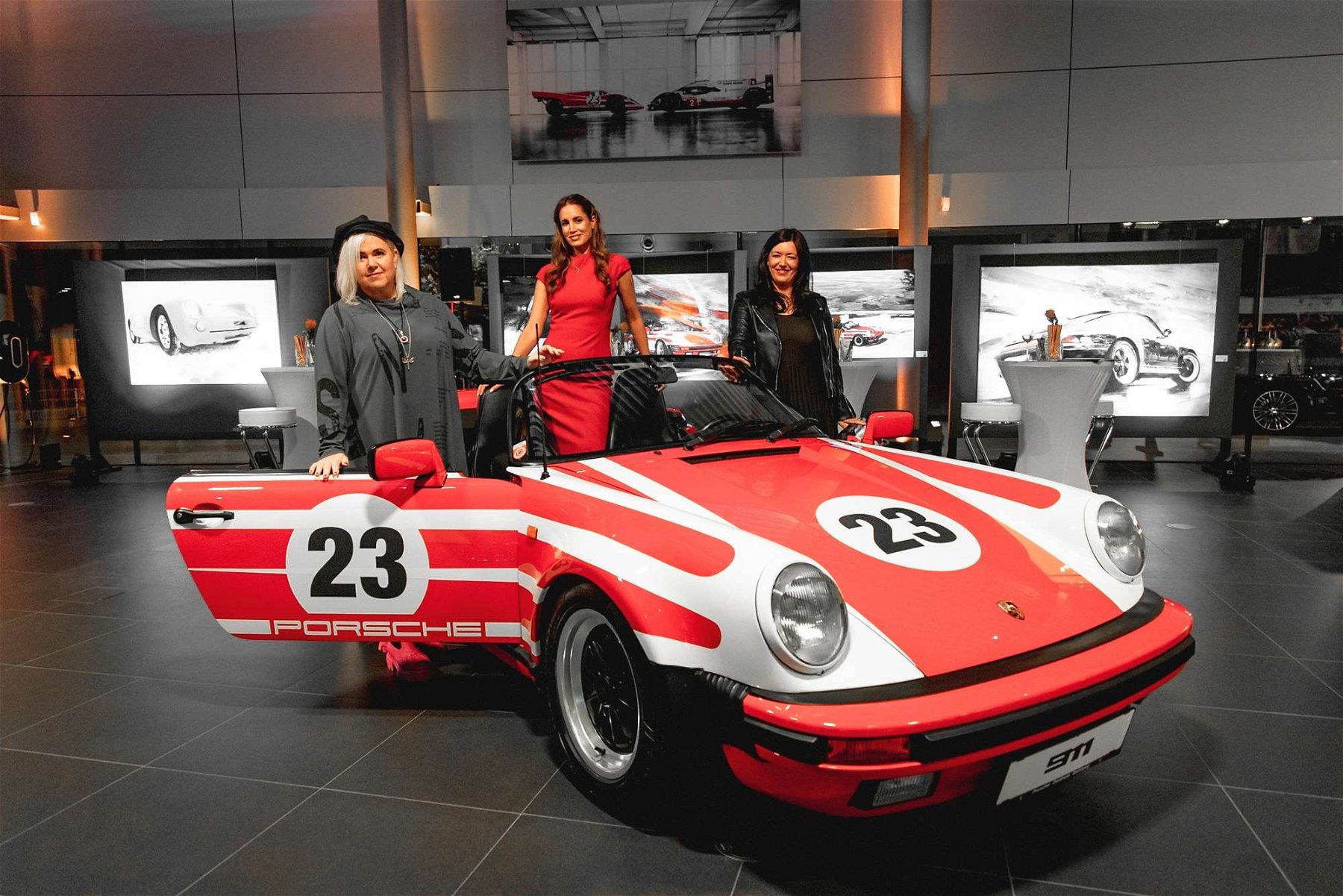 Porsche Fotos als Gemälde – Dynamische Momente