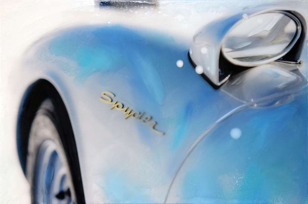 Dynamische Momente Blaue Serie Porsche 550 Spyder Dynamic Moments