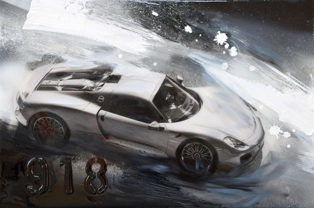 Dynamische Momente Porsche 918 Spyder Dynamic Moments
