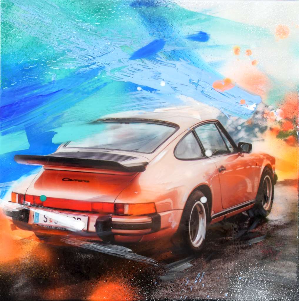 Dynamische Momente Porsche Farbversuchswagen 911 Carrera 3.2 Perlrosametallic Dynamic Moments
