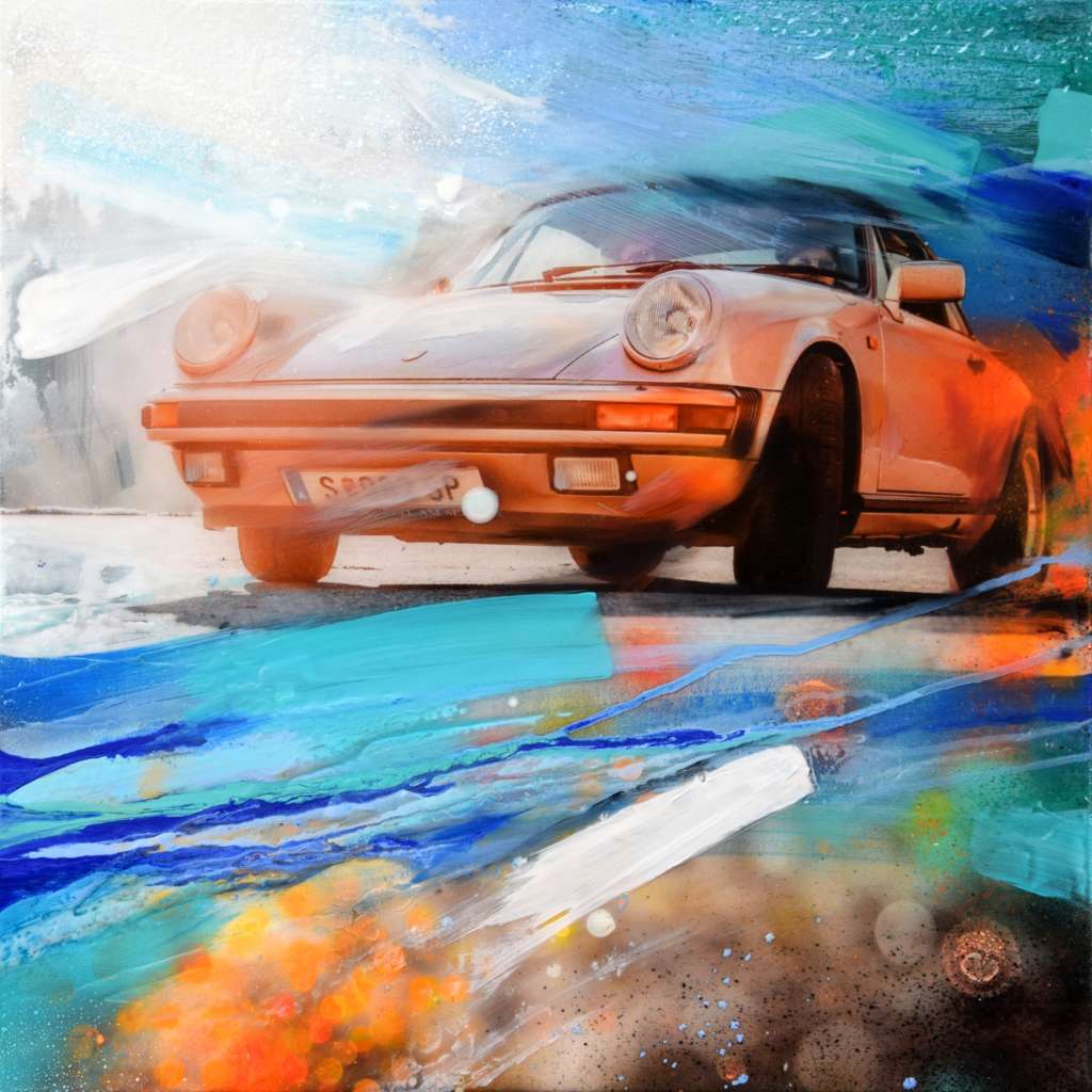 Dynamische Momente Porsche Farbversuchswagen 911 Carrera 3.2 Perlrosametallic Dynamic Moments