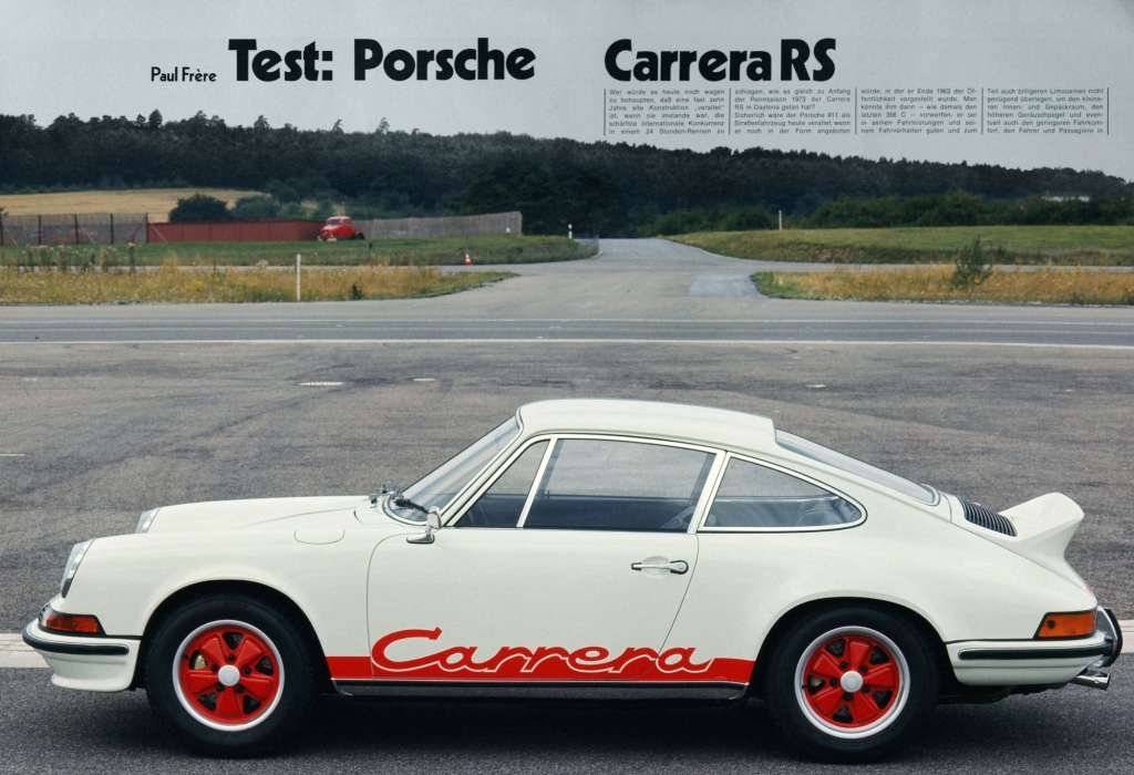 Porsche 911 Carrera RS 2.7 Test by Paul Frere