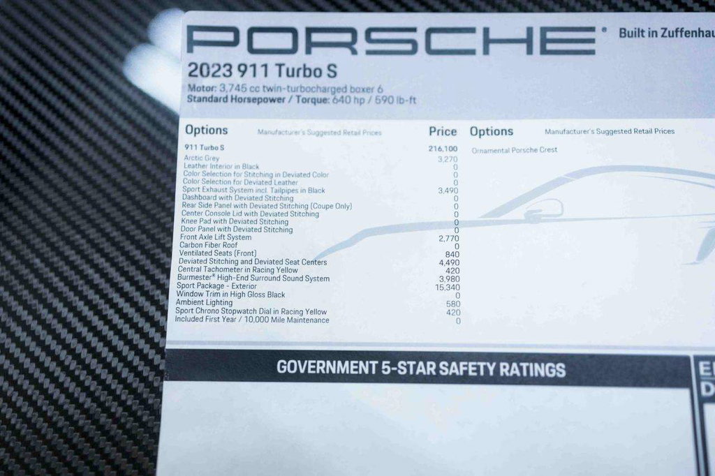 Porsche 992 Turbo S