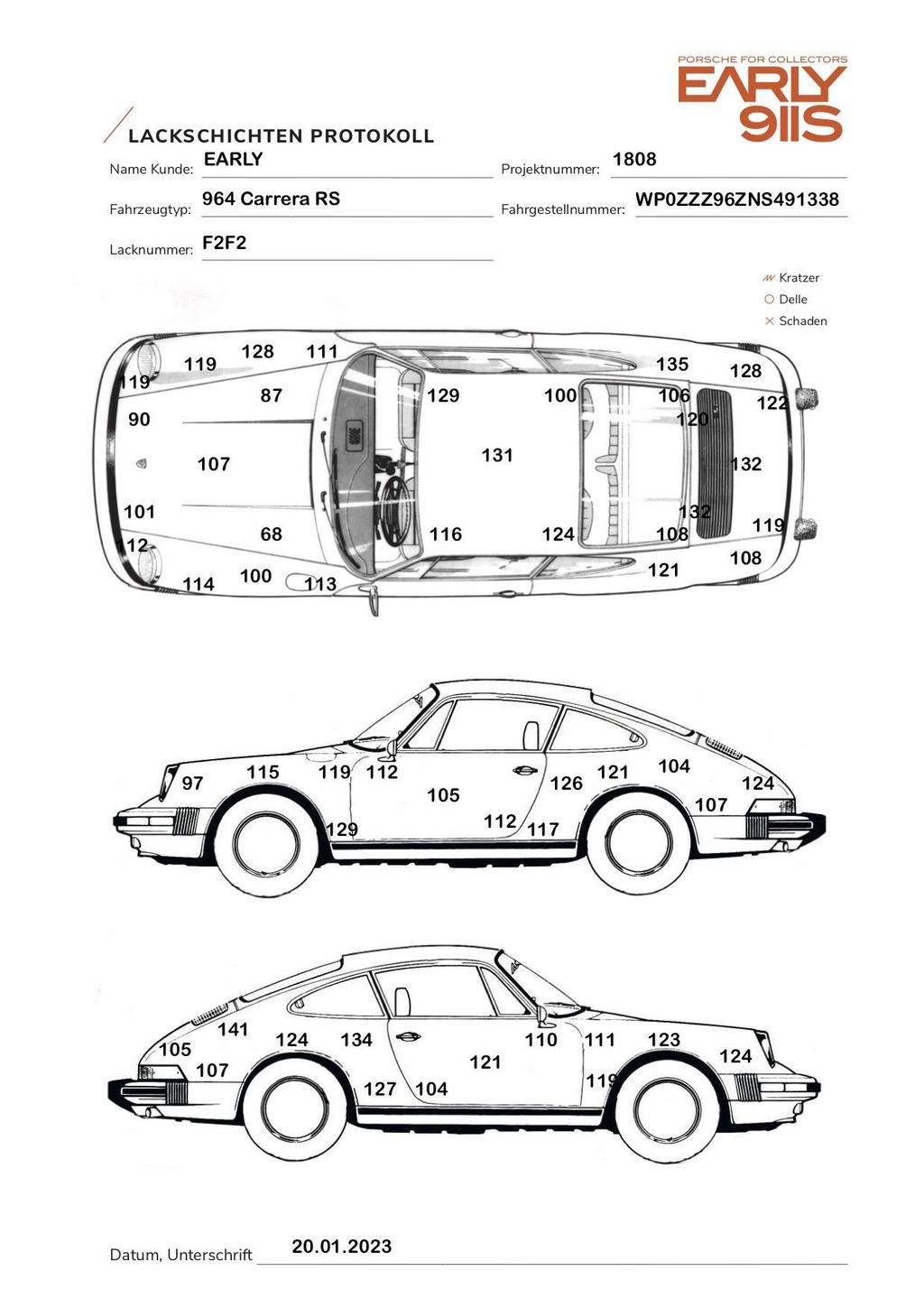 Porsche 964 Carrera RS