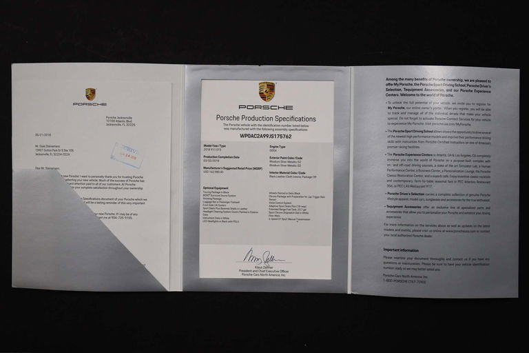 Porsche 991 GT3 Touring