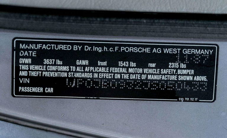 Porsche 911 Turbo Flachbau