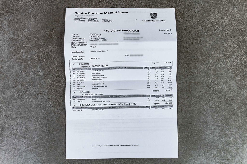 Porsche 991.2 Carrera T