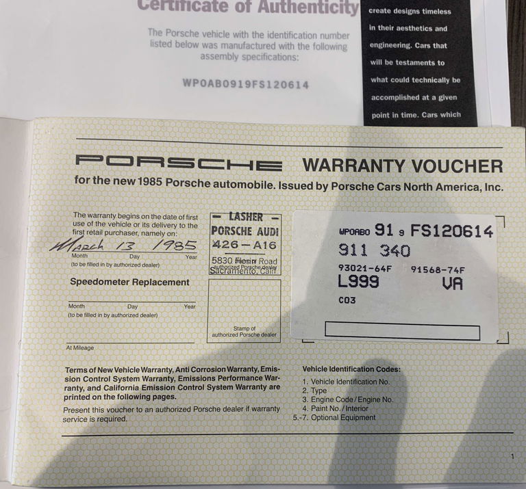 Porsche 911 Carrera 3.2