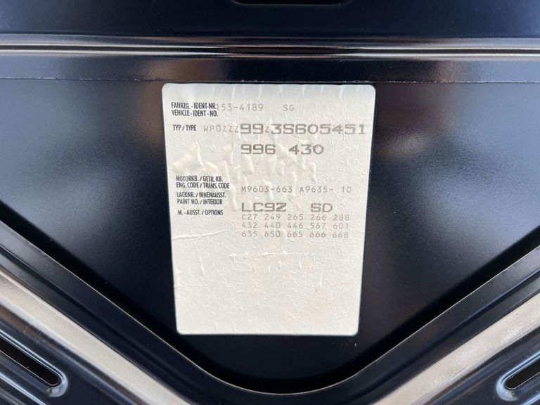 Porsche 996 Carrera 4S