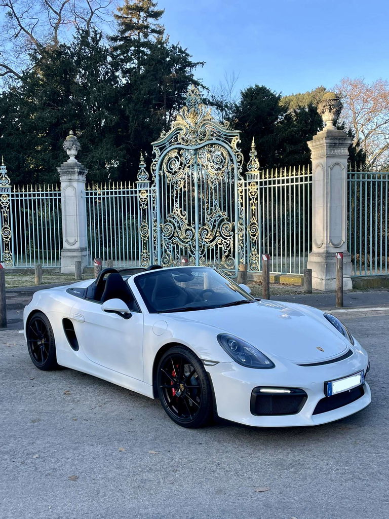 Porsche 981 Boxster Spyder