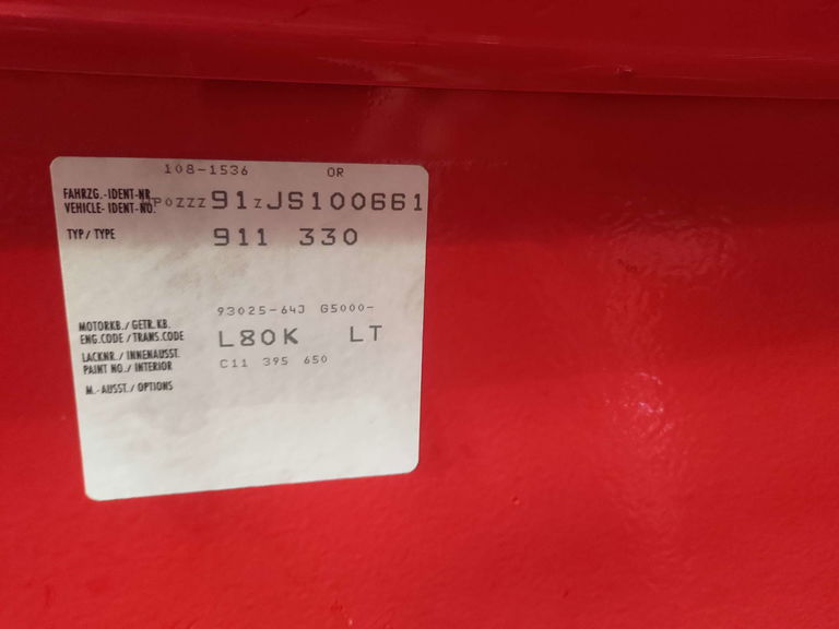 Porsche 911 Carrera 3.2