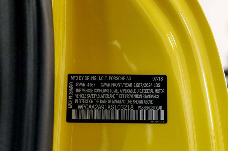 Porsche 991.2 Carrera T