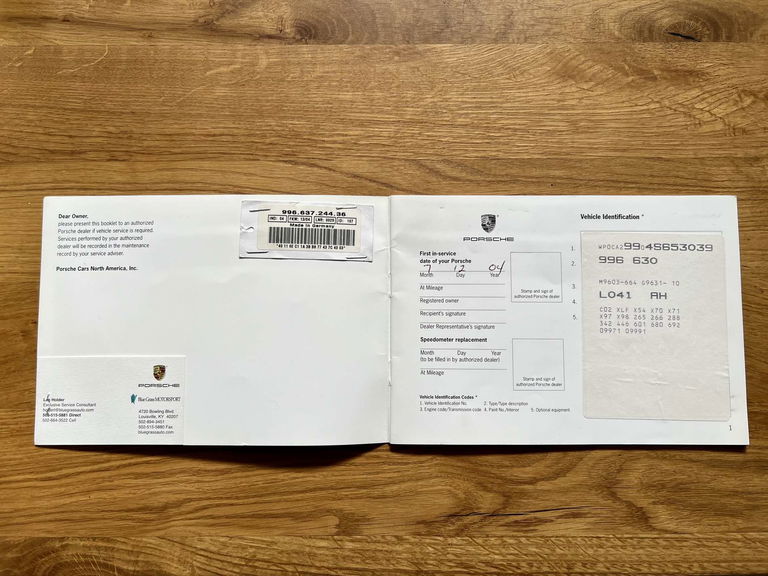 Porsche 996 Carrera 4S