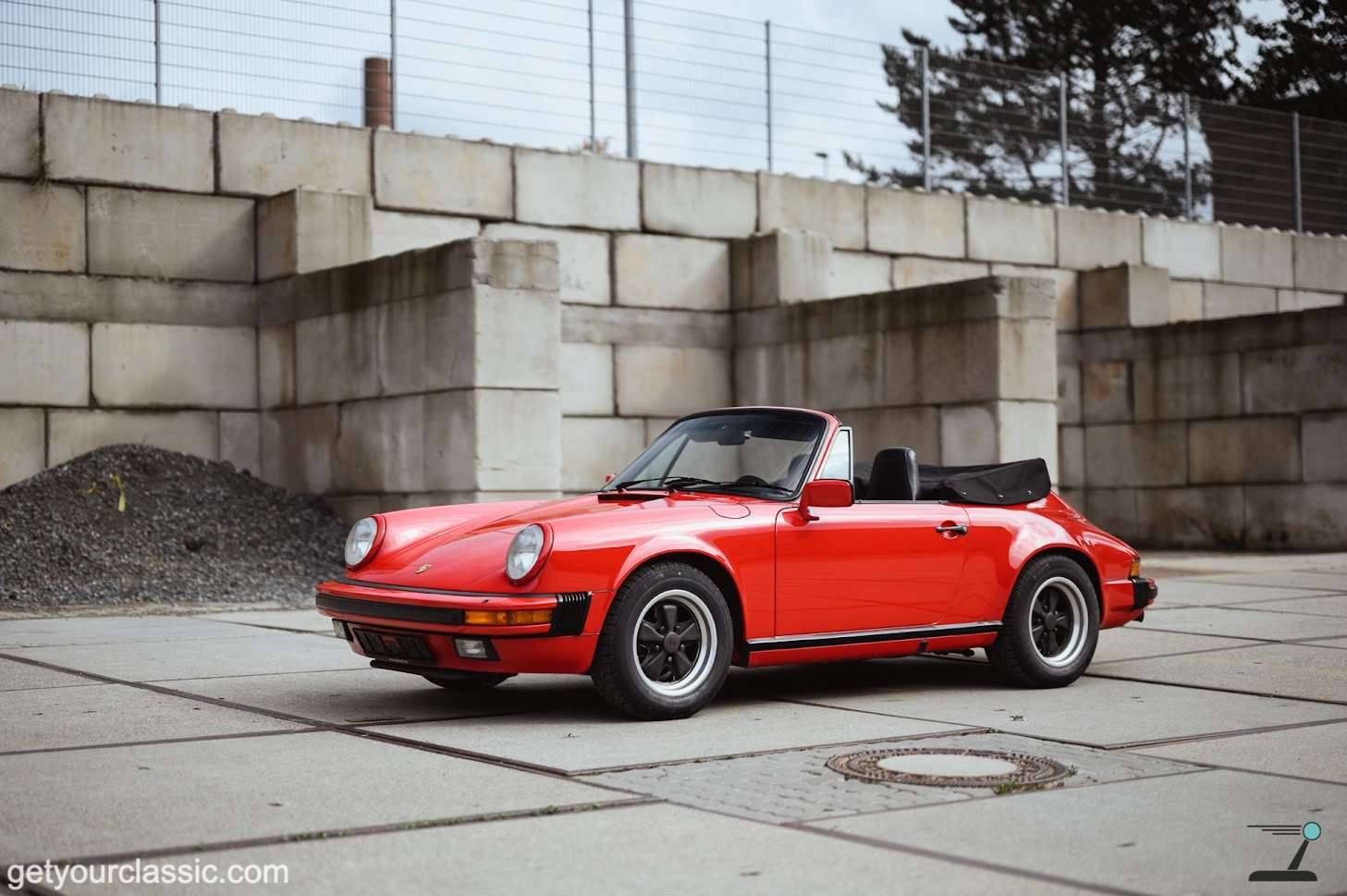 Bâche protection Porsche 911 3.2 Carrera (1984-1994) cabriolet