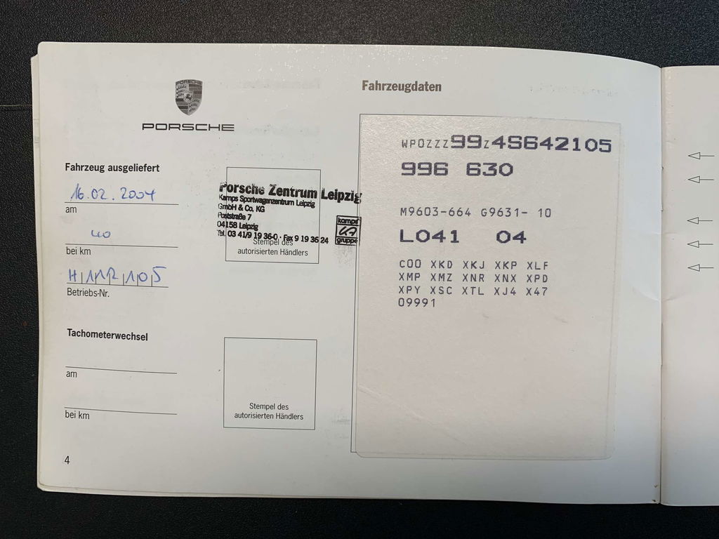 Porsche 996 Carrera 4S