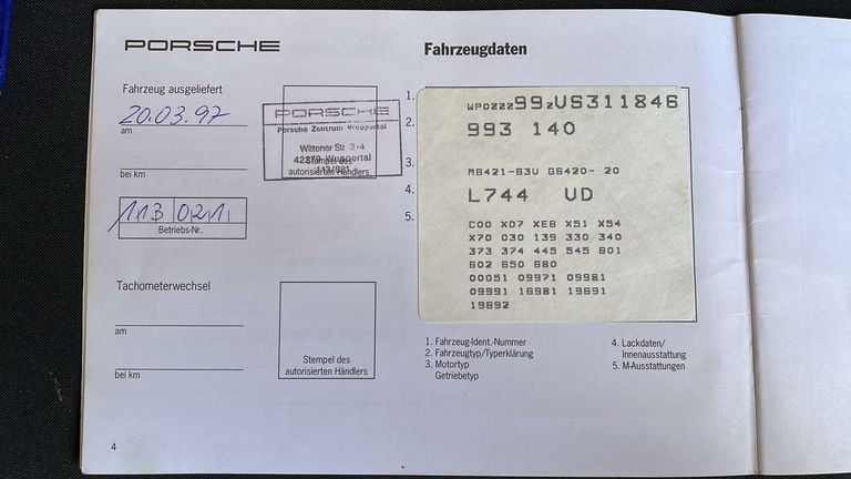 Porsche 993 Carrera 4S