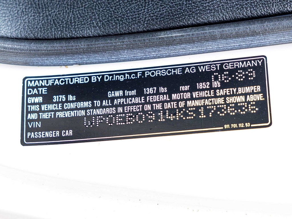 Porsche 911 Carrera 3.2 Speedster