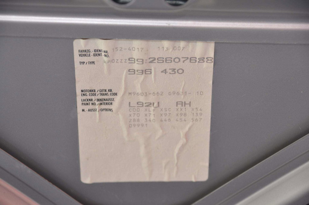 Porsche 996 Carrera 4S