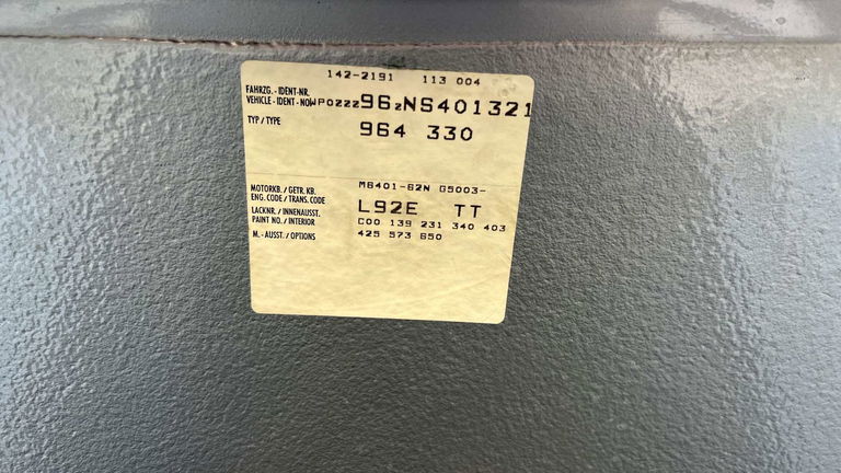 Porsche 964 Carrera 2