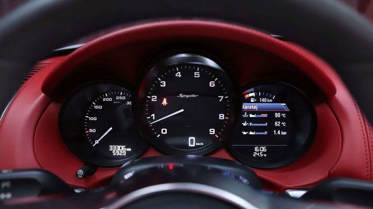 Porsche 981 Boxster Spyder