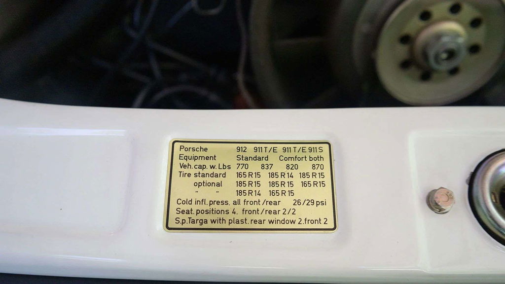 Porsche 911 S (F-Modell)