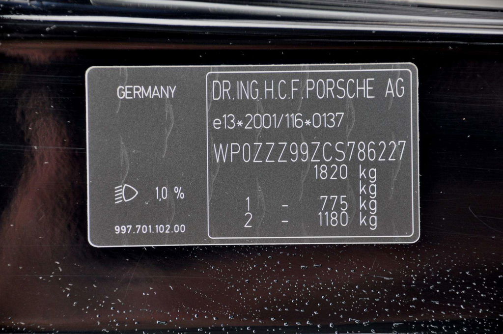 Porsche 997.2 Carrera Black Edition