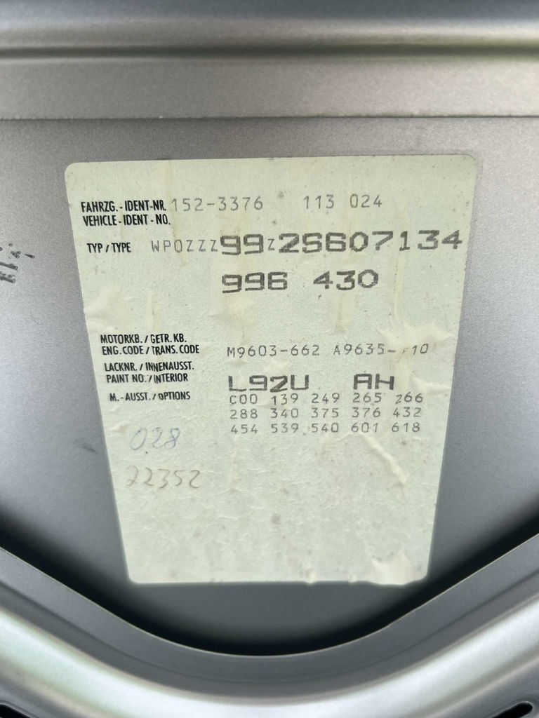 Porsche 996 Carrera 4S