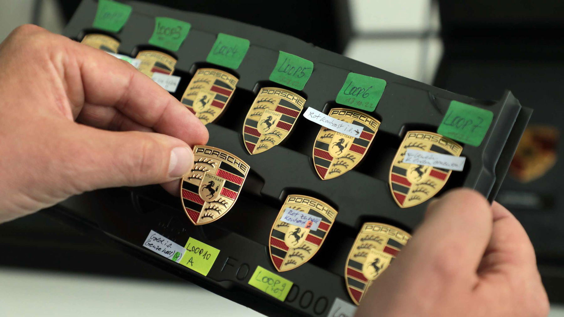 Überarbeitung Porsche Wappen 2023