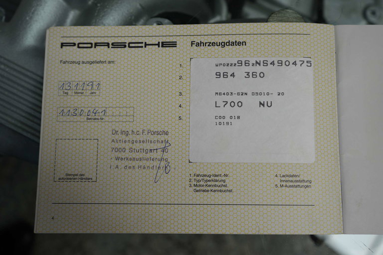 Porsche 964 Carrera RS