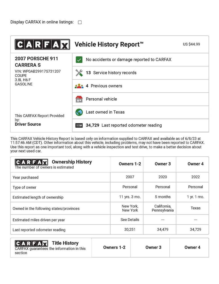 Porsche 997 Carrera S