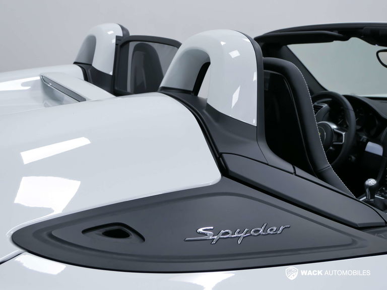 Porsche 981 Boxster Spyder