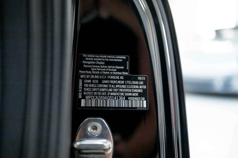 Porsche 991 Carrera 4 Black Edition