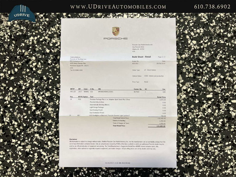 Porsche 991.2 Carrera S