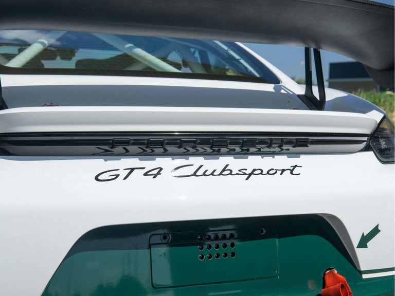 Porsche 718 Cayman GT4 Clubsport