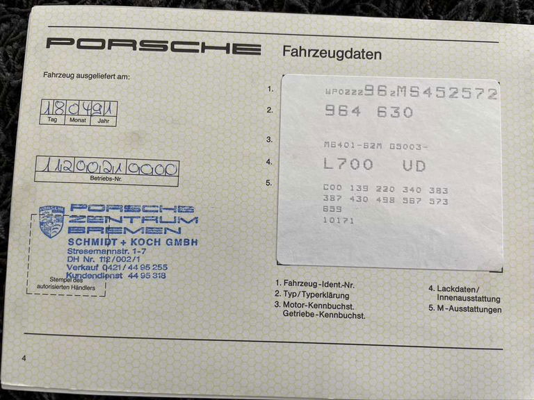 Porsche 964 Carrera 2