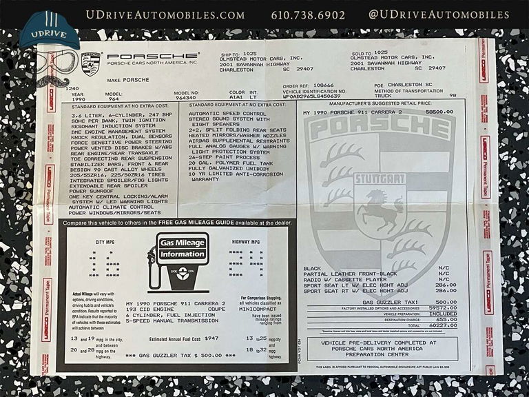 Porsche 964 Carrera 2