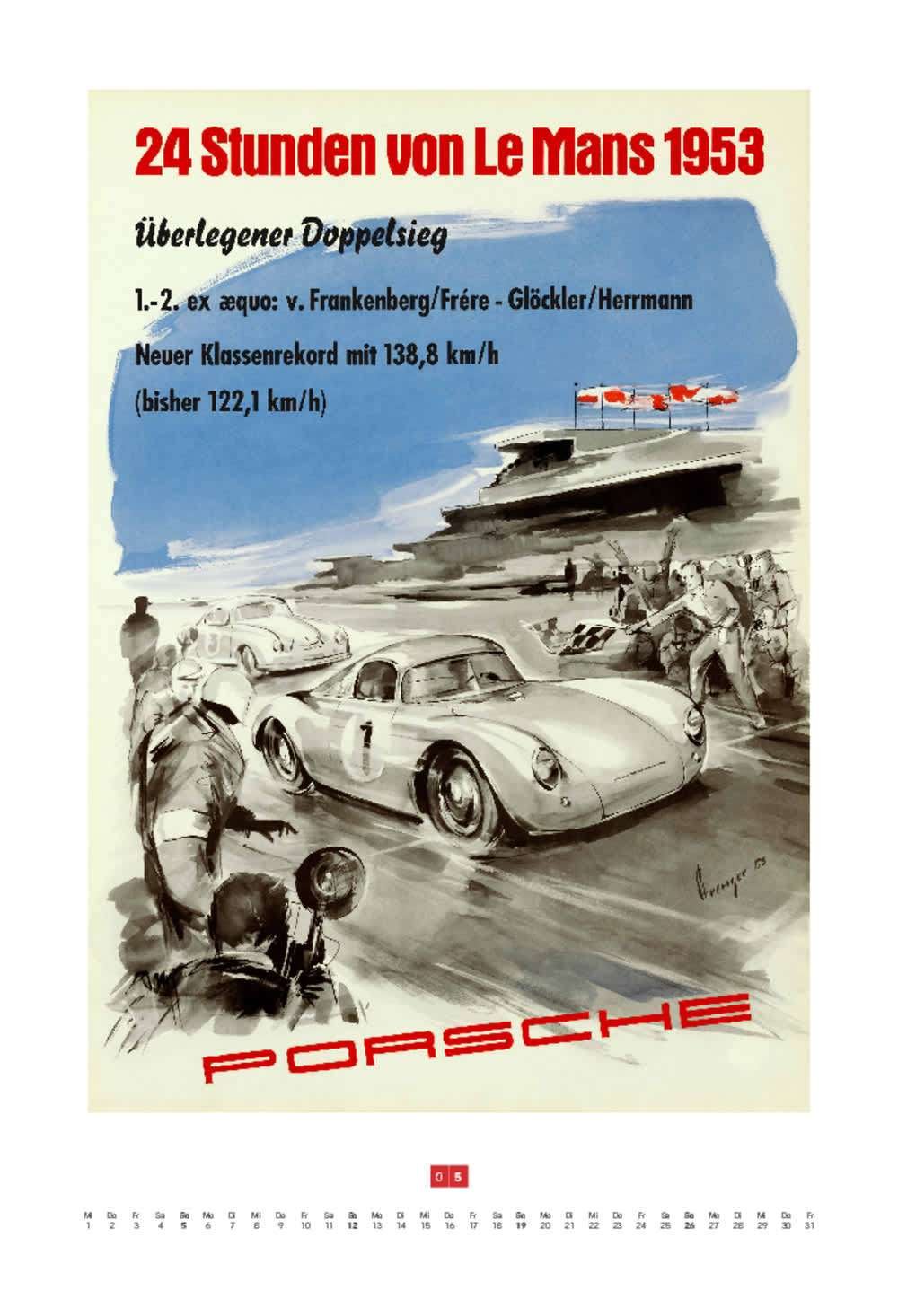 Porsche Calendar Rennplakate 2024 Elferspot Shop