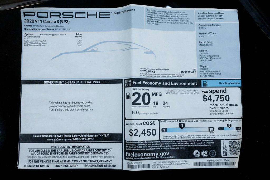 Porsche 992 Carrera S