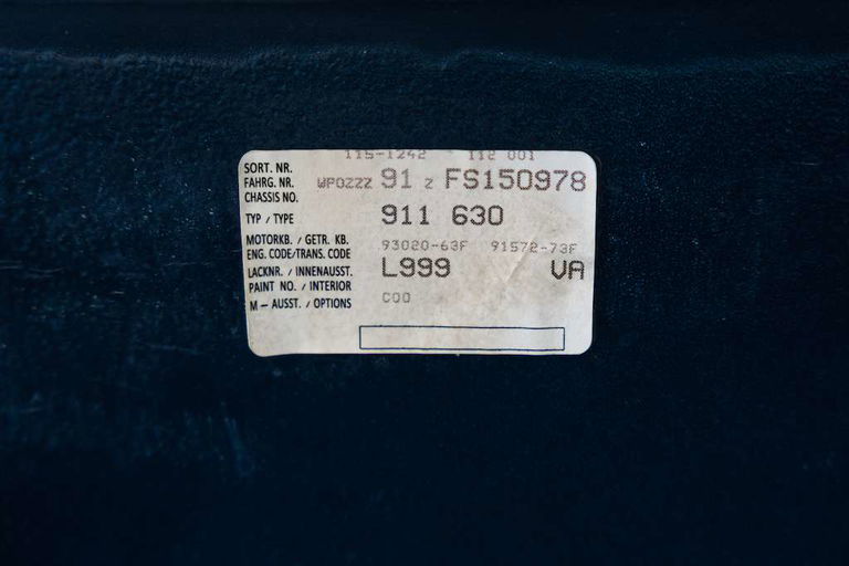 Porsche 911 Carrera 3.2 WTL