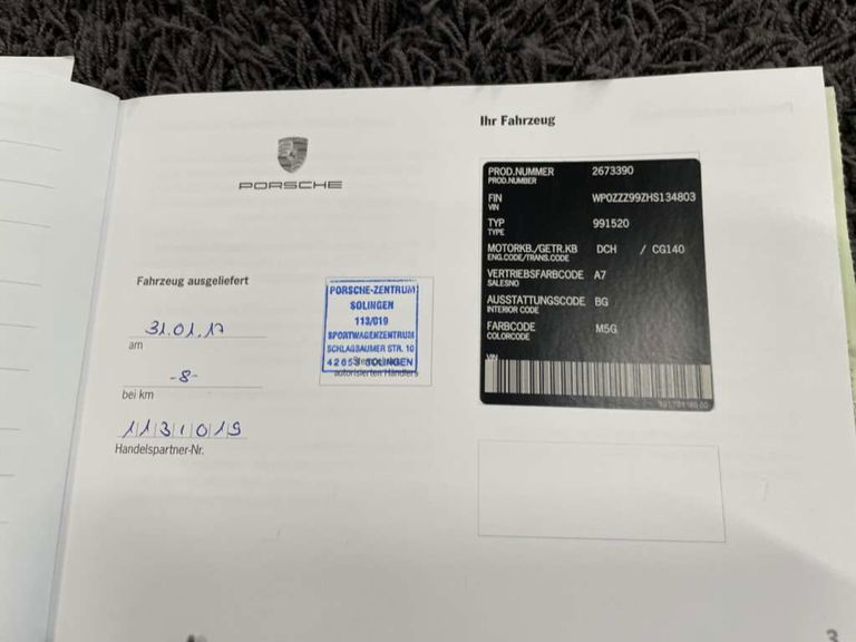 Porsche 991.2 Targa 4S