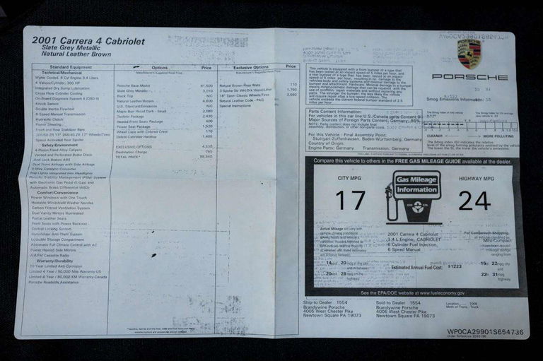 Porsche 996 Carrera 4