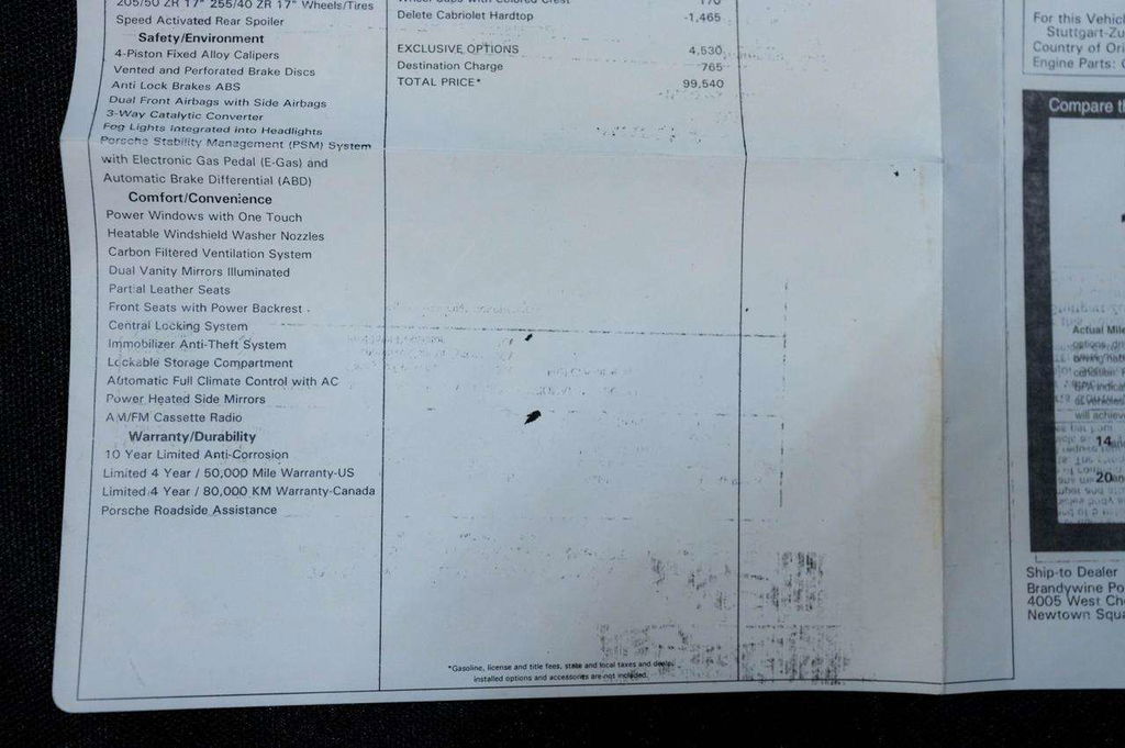 Porsche 996 Carrera 4