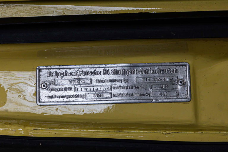 Porsche 911 S (F-Modell)