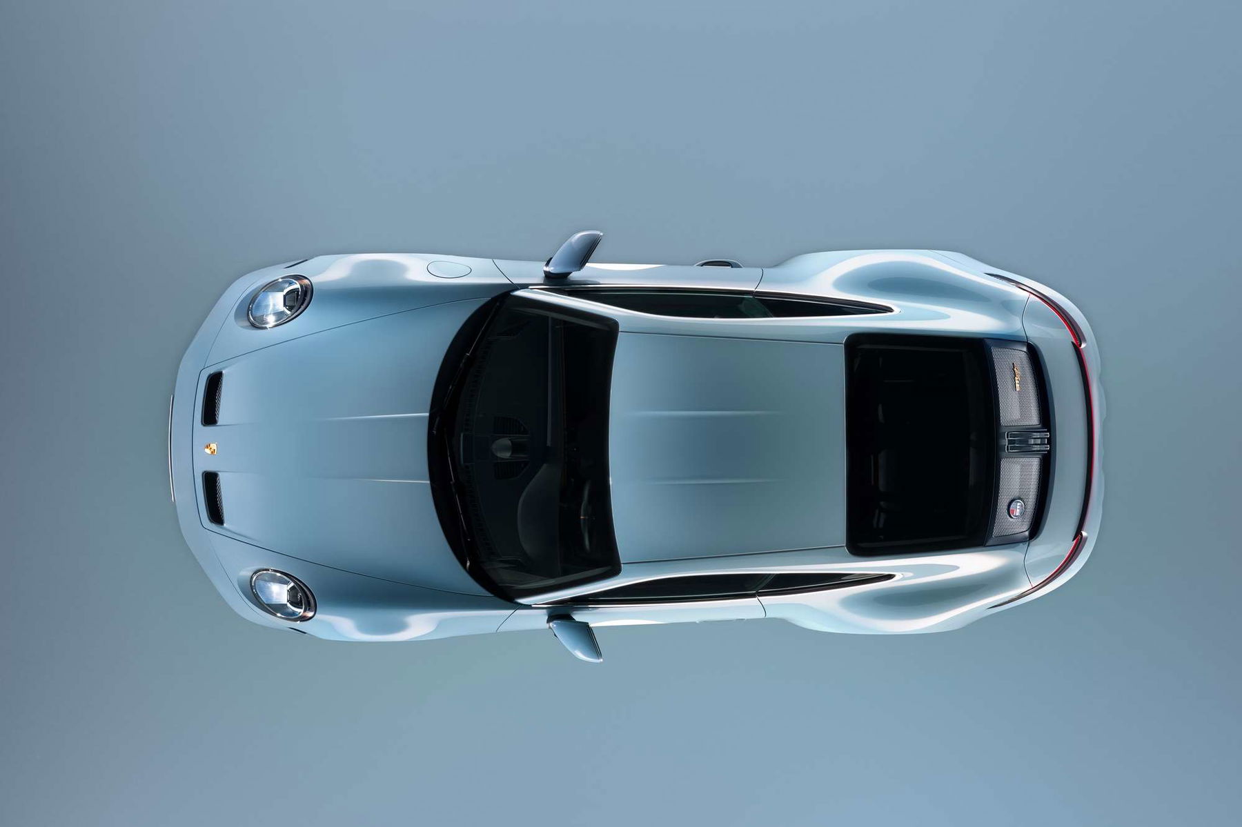 Porsche 911 S/T von oben